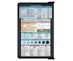 WhiteCoat Clipboard® - Black Critical Care Edition